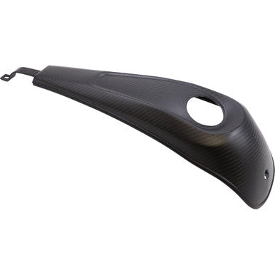 Slyfox #1028-TC1C - Dash Panel - With Center Hole - Matte Black
