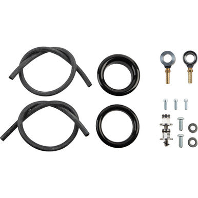 Alloy ART #1.8M8BP - Boom Box Air Cleaner Kit - Black Cover
