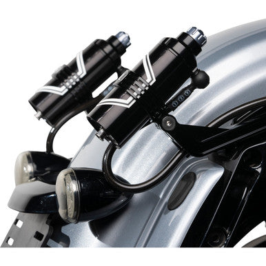 Legend Suspension #1313-0245 - REVO ARC External Reservoir Mounts - Black