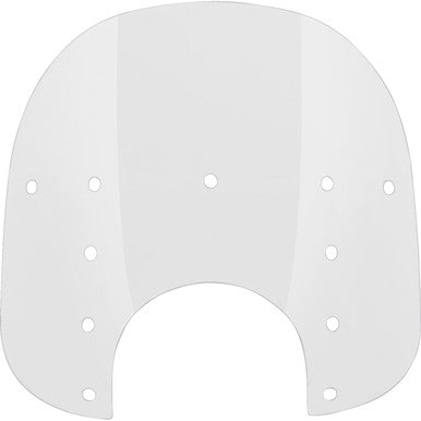 Memphis Shades #MEP3520 - Fats Windshield - 15" - 9" Headlight Cutout - Clear