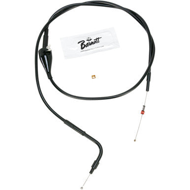 Barnett #131304100203 - Stealth Series Idle Cable - +3" - '02-'07 FLH