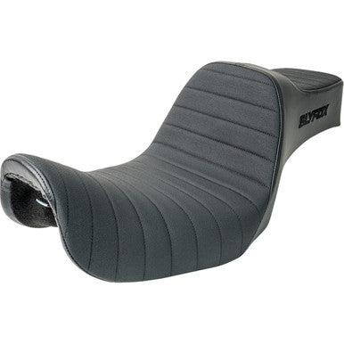 Slyfox #4694A-slyfox - High Noon Seat - Vinyl - Classic Stitch - Black Logo - Dyna '06-'17