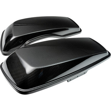 Slyfox #1020-SBLC-G - Saddlebag Lids - Carbon Gloss - FL '14-'23