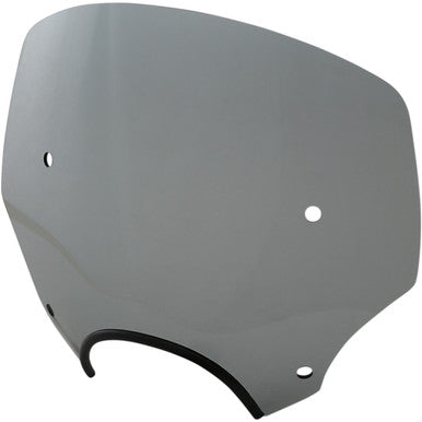 Memphis Shades #MEP5233 - El Paso Windshield - 13" - 7" Headlight Cutout - Black Smoke