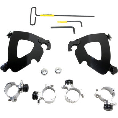 Memphis Shades #MEB2006 - Gauntlet Mounting Kit - Black - XL1200