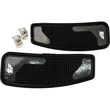 Slyfox #SF-906-00-1 - Mini Floorboards - Black Anodized - Male Mount