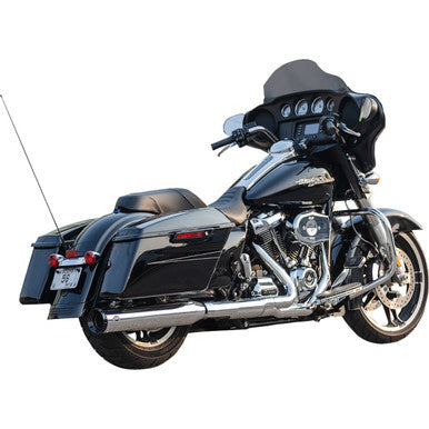 S&S Cycle #550-1142 - 2-into-1 Swindler Exhaust Conversion Kit - 4-1/2" - Chrome - M8 Touring