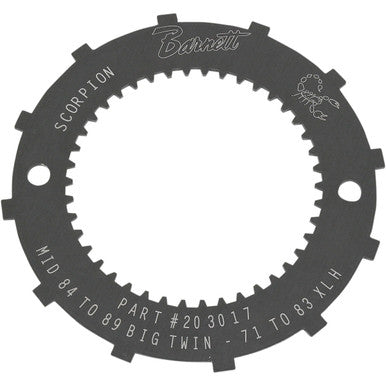 Barnett #6383080086 - Lock Plate - Clutch Basket - Scorpion - '71-'83 XL/'86-'89 FXR/Softail/Touring