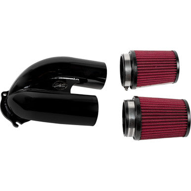 S&S Cycle #170-0637A - Tuned Induction Air Cleaner Kit - Gloss Black