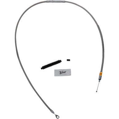 Barnett #1023010005HE - High-Efficiency Stainless Steel Clutch Cable for Harley-Davidson - Standard - '89-'06 Touring