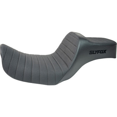 Slyfox #4694A-slyfox - High Noon Seat - Vinyl - Classic Stitch - Black Logo - Dyna '06-'17