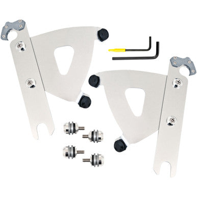 Memphis Shades #MEK2053 - Road Warrior Trigger-Lock Mounting Kit - Polished - FLS