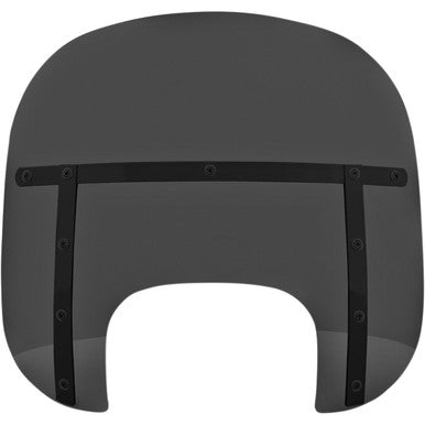 Memphis Shades #MEB6010 - Fats Windshield - Dark Black Smoke/Night Shades - 13" - FLFB/S
