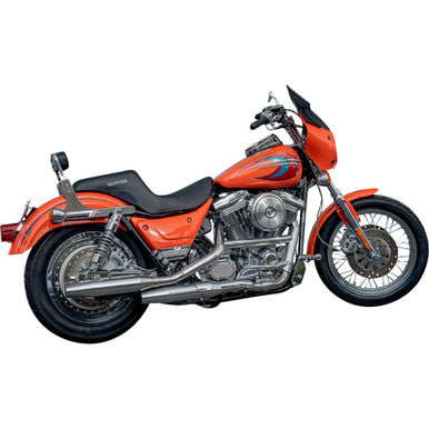 Slyfox #SlyFox4681B - Drifter Seat - Gray Logo - Black Vinyl - Smooth - FXR '82-'00