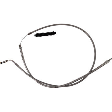 Barnett #10230100736 - High-Efficiency Stainless Steel Clutch Cable for Harley-Davidson - +6" - '23-'24 FLHXSE