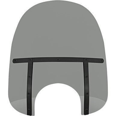 Memphis Shades #MEB37112 - Fats Windshield - 19" - Headlight - Black Smoke