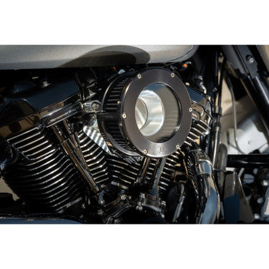 Feuling Parts #5554 - BA Air Cleaner Kit - Black/Clear with Black Filter - '08-'16 Touring TBW
