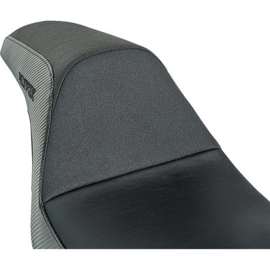 Slyfox #SlyFox4681A - Drifter Seat - Black Logo - Black Vinyl - Smooth - FXR '82-'00