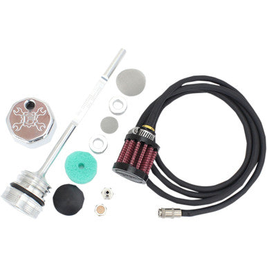 Feuling Parts #3087 - Vented Dipstick - Polished - M8 Touring/Trike