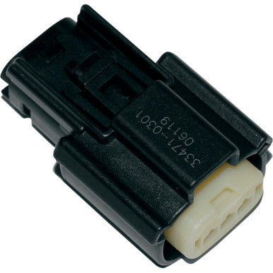 Namz #NM-33471-3301 - Molex MX 150 Connector - 3 Pin Female - Black