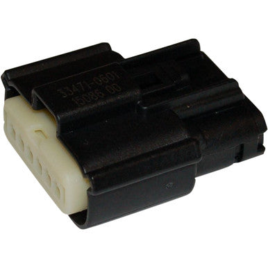Namz #NM-33471-0601 - Molex MX 150 Connector - 6 Pin Female - Black