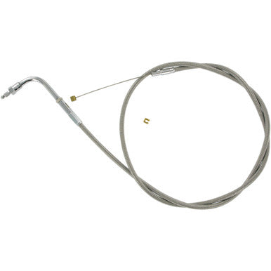 Barnett #102303090106 - Stainless Steel Throttle Cable - '76-'80