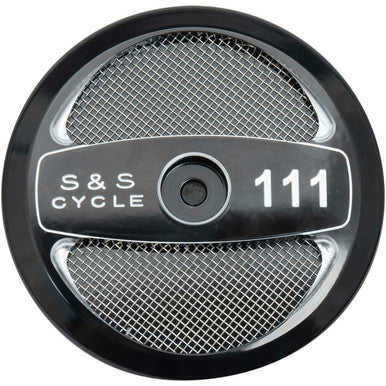 S&S Cycle #170-0319 - Stealth Air Cleaner Cover - Black - 111"