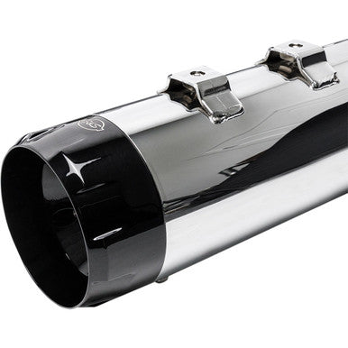 S&S Cycle #550-0664 - 4-1/2" MK45 Performance Mufflers - Black Thruster