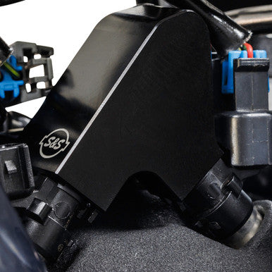 S&S Cycle #160-0287 - Replacement Fuel Rail Kit - Black - M8 Softail