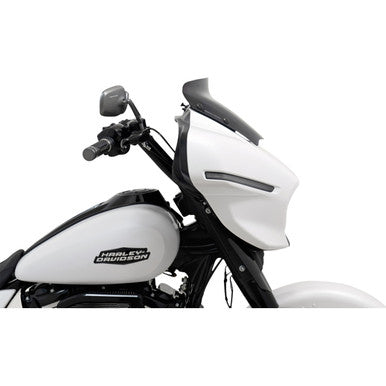 Memphis Shades #MEP88710 - Spoiler Windshield - 3" - Dark Black Smoke - FLHX