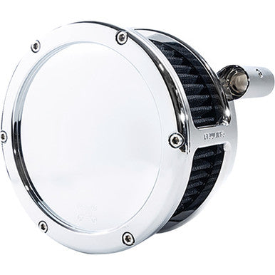 Feuling Parts #5547 - BA Air Cleaner Kit - Chrome with Black Filter - Twin Cam