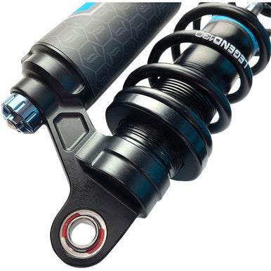 Legend Suspension #1310-1895 - REVO ARC Piggyback Shocks - 13" - Heavy Duty - Black - '04-'22 Sportster