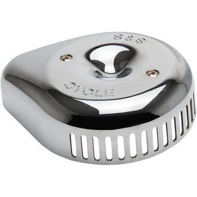 S&S Cycle #170-0532 - Air Cleaner Cover - Slasher - Chrome