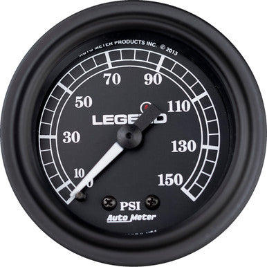 Legend Suspension #2212-0484 - Fairing Mounted LED Backlit PSI Gauges - Black