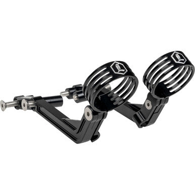 Legend Suspension #1313-0245 - REVO ARC External Reservoir Mounts - Black