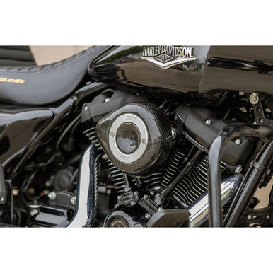 S&S Cycle #170-0501 - Air Cleaner Cover - Mini Teardrop - Carbon Fiber