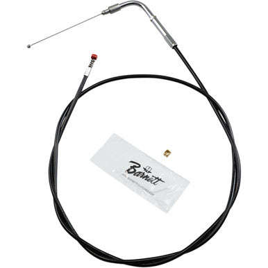 Barnett #101304000906 - Black Vinyl Idle Cable - +6" Size - 48" Length