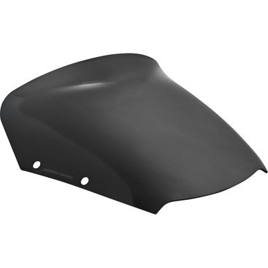 Memphis Shades #MEP89010 - Spoiler Windshield - 6" - Dark Black Smoke - FLHX