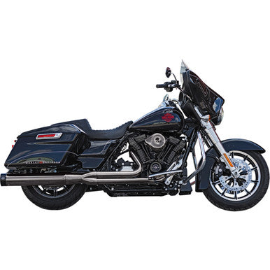 S&S Cycle #550-1123 - 2-into-1 Sidewinder® Exhaust System - Lava Chrome - 50-State - M8