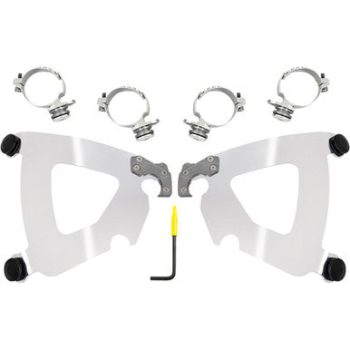 Memphis Shades #MEB2059 - Road Warrior Trigger-Lock Mounting Kit - Black - XL