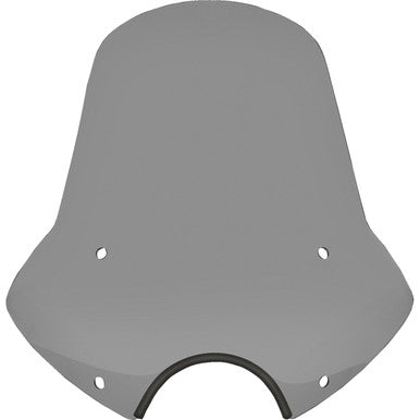 Memphis Shades #MEP54512 - Speed Demon Sportshields - 19" - 7" Headlight Cutout - Black Smoke