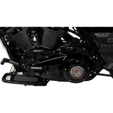 Barnett #3433044015 - Derby Cover - Scorpion Series - Black/Anodized - 5 Hole