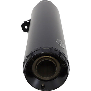 S&S Cycle #550-1074 - 4-1/2" Grand National Slip-On Muffler - Black - RH975 Nightster
