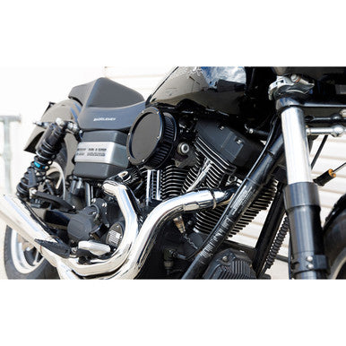 Feuling Parts #5543-S - Slim BA Air Cleaner Kit - Black - Black Filter - Twin Cam