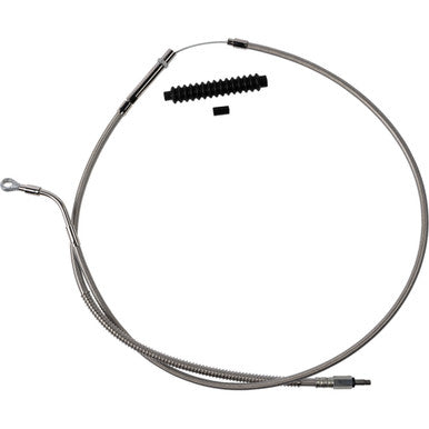 Barnett #1023010066 - High-Efficiency Stainless Steel Clutch Cable for Harley-Davidson - Standard - '21-'24 FLH