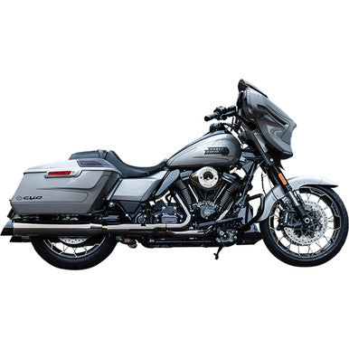 S&S Cycle #550-1113 - 4-1/2" MK45 Performance Slip-On Mufflers - Lava Chrome - 50-State