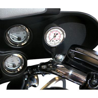 Feuling Parts #9019 - Remote Oil Pressure Gauge/Line Kit - Black - HD