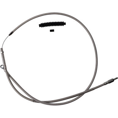 Barnett #10230100676 - High-Efficiency Stainless Steel Clutch Cable for Harley-Davidson - +6" - '21-'24 FL
