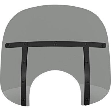 Memphis Shades #MEB35112 - Fats Windshield - 13" - Headlight - Black Smoke