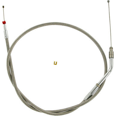 Barnett #1023030019 - Stainless Steel Throttle Cable - V-Rod